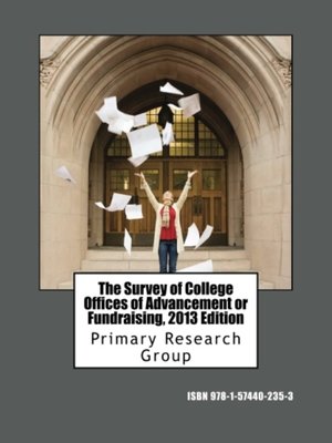 cover image of The Survey of College Offices of Advancement or Fundraising